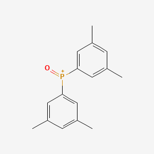 Bis(3,5-dimethylphenyl)phosphine oxide chemical structure (CAS 187344-92-9)
