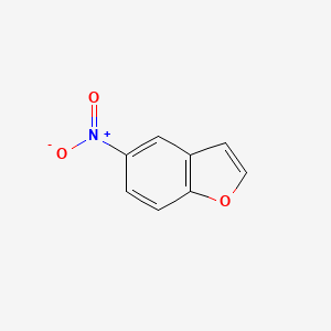 5-Nitrobenzofuran chemical structure (CAS 18761-31-4)