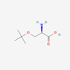 H-D-Ser(tBu)-OH chemical structure (CAS 18783-53-4)