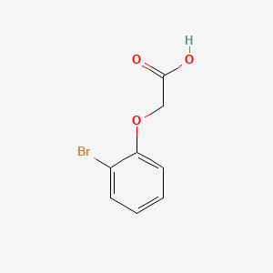 2-(2-Bromophenoxy)acetic acid chemical structure (CAS 1879-56-7)