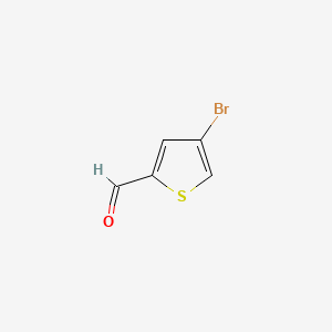 4-Bromo-2-thiophenecarboxaldehyde chemical structure (CAS 18791-75-8)
