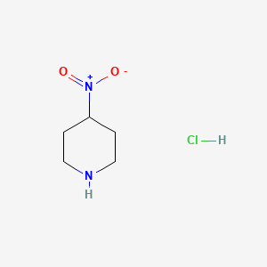 4-Nitropiperidine hydrochloride chemical structure (CAS 1881295-85-7)