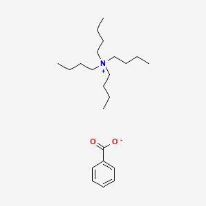 Tetrabutylammonium benzoate chemical structure (CAS 18819-89-1)