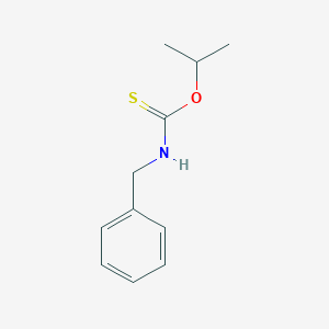 O-Isopropyl benzylcarbamothioate chemical structure (CAS 188257-29-6)