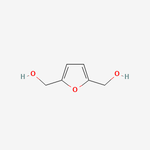 Furan-2,5-diyldimethanol chemical structure (CAS 1883-75-6)