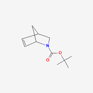 2-Boc-2-Azabicyclo[2.2.1]hept-5-ene chemical structure (CAS 188345-71-3)