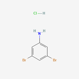 3,5-Dibromoaniline hydrochloride chemical structure (CAS 188349-40-8)