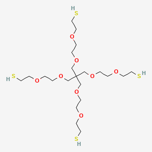 4-ArmPEG-SH average Mw10000 chemical structure (CAS 188492-68-4)
