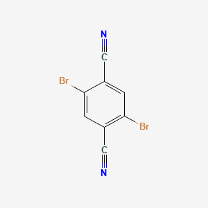 2,5-Dibromoterephthalonitrile chemical structure (CAS 18870-11-6)