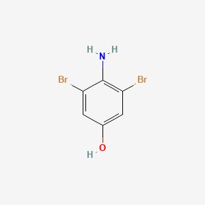 4-Amino-3,5-dibromophenol chemical structure (CAS 188721-64-4)