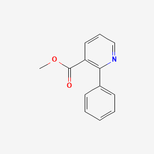 Methyl 2-phenylnicotinate chemical structure (CAS 188797-88-8)