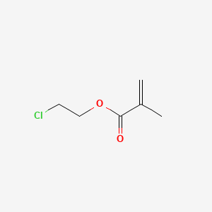 2-Chloroethyl methacrylate chemical structure (CAS 1888-94-4)