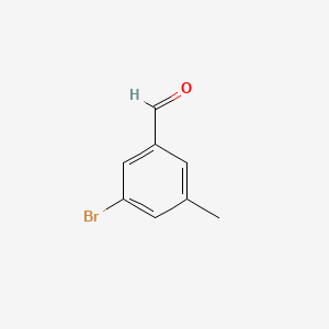3-Bromo-5-methylbenzaldehyde chemical structure (CAS 188813-04-9)