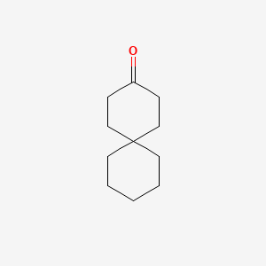 Spiro[5.5]undecan-3-one chemical structure (CAS 1890-25-1)