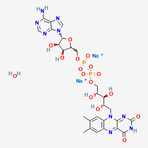 Flavin Adenine Dinucleotide DiSodium Salt xhydrate chemical structure (CAS 1891059-93-0)