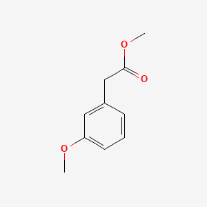 Methyl 3-Methoxyphenylacetate chemical structure (CAS 18927-05-4)