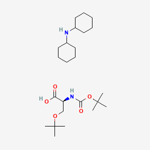 Boc-Ser(tBu)-OH.DCHA chemical structure (CAS 18942-50-2)