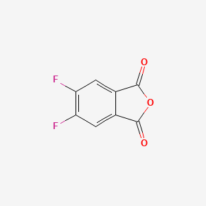 4,5-Difluorophthalic Anhydride chemical structure (CAS 18959-30-3)