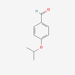 4-Isopropoxybenzaldehyde chemical structure (CAS 18962-05-5)