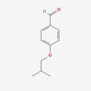 4-Isobutoxybenzaldehyde chemical structure (CAS 18962-07-7)