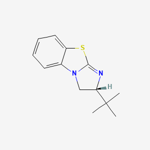 (R)-2-(tert-Butyl)-2,3-dihydrobenzo[d]imidazo[2,1-b]thiazole chemical structure (CAS 1899061-68-7)