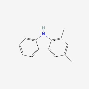 1,3-Dimethyl-9H-carbazole chemical structure (CAS 18992-68-2)
