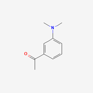 3-Dimethylaminoacetophenone chemical structure (CAS 18992-80-8)