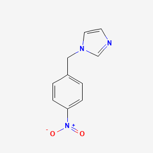 1-(4-Nitrobenzyl)-1H-imidazole(Chunks or pellets) chemical structure (CAS 18994-90-6)
