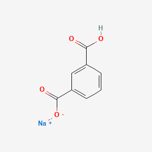 Sodium 3-carboxybenzoate chemical structure (CAS 18996-36-6)
