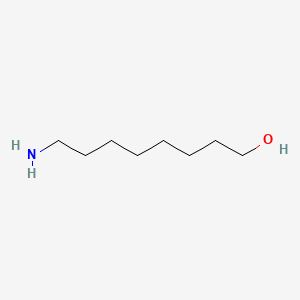 8-Aminooctan-1-ol chemical structure (CAS 19008-71-0)
