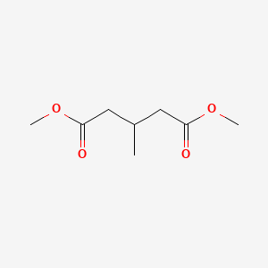Dimethyl 3-methylpentanedioate chemical structure (CAS 19013-37-7)
