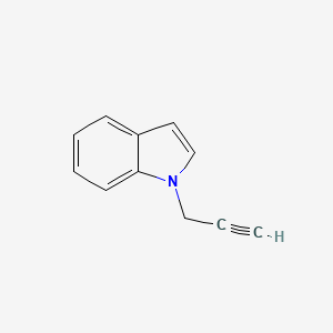 1-(Prop-2-yn-1-yl)-1H-indole chemical structure (CAS 19017-00-6)