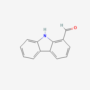 9H-Carbazole-1-carbaldehyde chemical structure (CAS 1903-94-2)