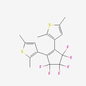 3,3'-(Perfluorocyclopent-1-ene-1,2-diyl)bis(2,5-dimethylthiophene) chemical structure (CAS 190394-25-3)