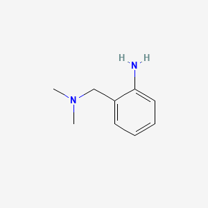2-((Dimethylamino)methyl)aniline chemical structure (CAS 1904-62-7)