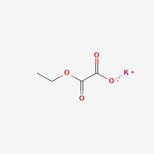 Potassium 2-ethoxy-2-oxoacetate chemical structure (CAS 1906-57-6)