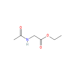 Ac-Gly-OEt chemical structure (CAS 1906-82-7)