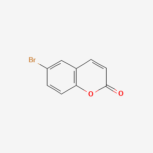 6-Bromochromen-2-one chemical structure (CAS 19063-55-9)