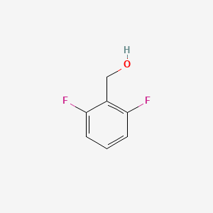 (2,6-Difluorophenyl)methanol chemical structure (CAS 19064-18-7)
