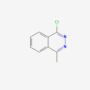 1-Chloro-4-methylphthalazine chemical structure (CAS 19064-68-7)