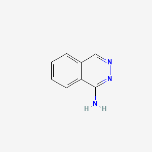 Phthalazin-1-amine chemical structure (CAS 19064-69-8)