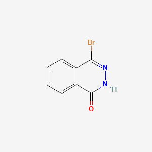 4-Bromophthalazin-1(2H)-one chemical structure (CAS 19064-73-4)