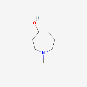 1-Methylazepan-4-ol chemical structure (CAS 19065-49-7)