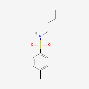 N-Butyl-4-methylbenzenesulfonamide chemical structure (CAS 1907-65-9)