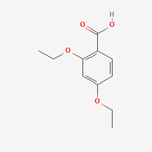 2,4-Diethoxybenzoic acid chemical structure (CAS 19074-30-7)