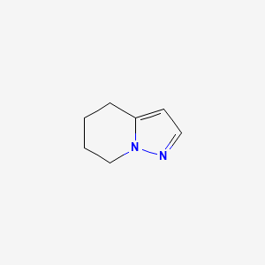 4,5,6,7-Tetrahydropyrazolo[1,5-a]pyridine chemical structure (CAS 19078-57-0)