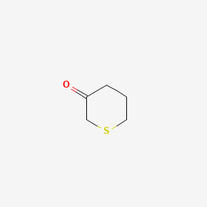 Dihydro-2H-thiopyran-3(4H)-one chemical structure (CAS 19090-03-0)