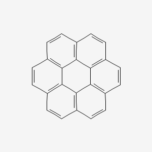 Coronene chemical structure (CAS 191-07-1)