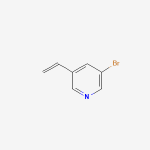 3-Bromo-5-vinylpyridine chemical structure (CAS 191104-26-4)