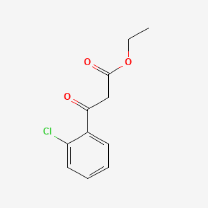 Ethyl (2-chlorobenzoyl)acetate chemical structure (CAS 19112-35-7)